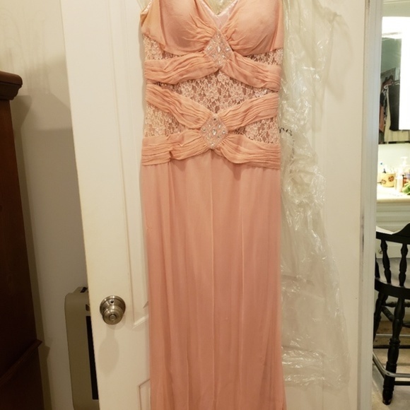 La Femme Dresses & Skirts - Formal Maxi Dress Grecian 100% Silk